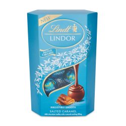   Lindt Lindor Salted Caramel sós karamell csoki praliné 200 g