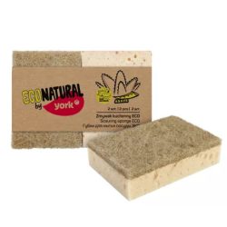   YORK mosogatószivacs természetes anyagokból 2db - környezetbarát "ECO NATURAL"