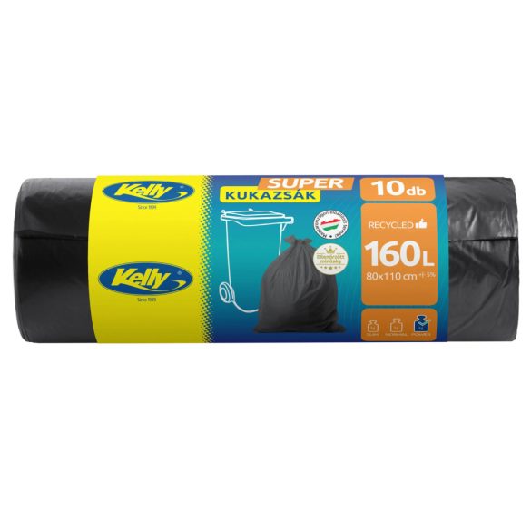 Kelly Super Kukazsák 160 liter 30my 10db