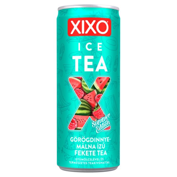 XIXO Ice tea dinnye-málna 250 ml