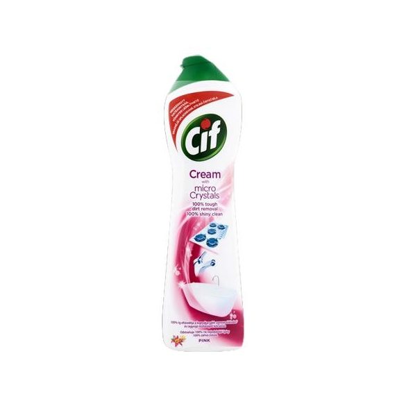 Súrolókrém, 500 ml, CIF "Pink"