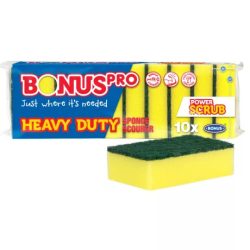 BonusPRO Heavy Duty HoReCa mosogatószivacs 10db