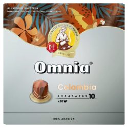   Douwe Egberts Omnia Colombia őrölt-pörkölt kávé kapszula Nespresso kompatibilis 20 db 104 g