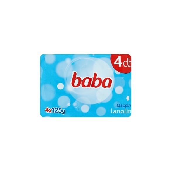 BABA szappan 4*90 g Lanolinos