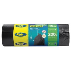 Kelly SUPER kukazsák 200 liter 10 db/tekercs