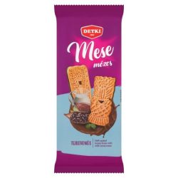   DETKI MESE MÉZES LINZER KAKAÓS TEJBEVONÓMASSZÁVAL FÉLIG MÁRTVA 180 G