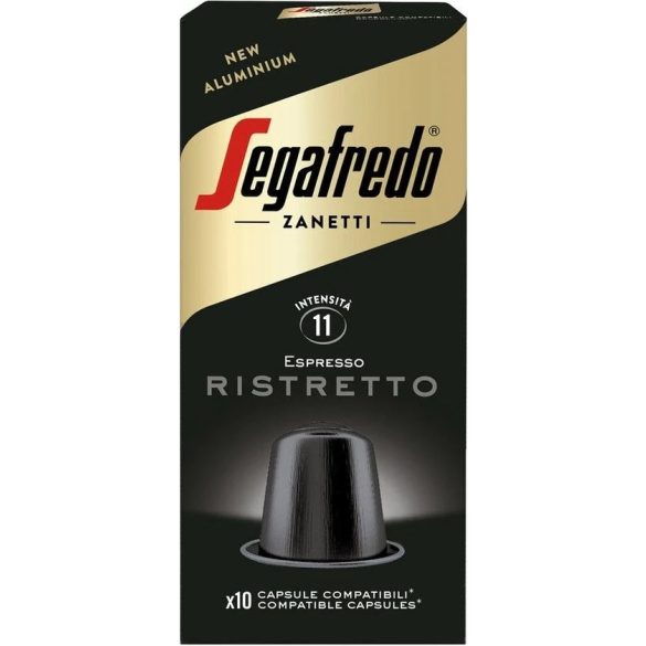 Segafredo Nespresso kapszula ristretto alu.10db