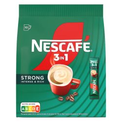   Instant kávé stick, 10x18 g, strong, NESCAFÉ "3in1"