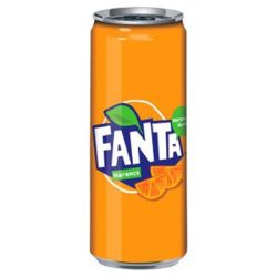 Üdítőital, szénsavas, 0,33 l, dobozos, FANTA + DRS