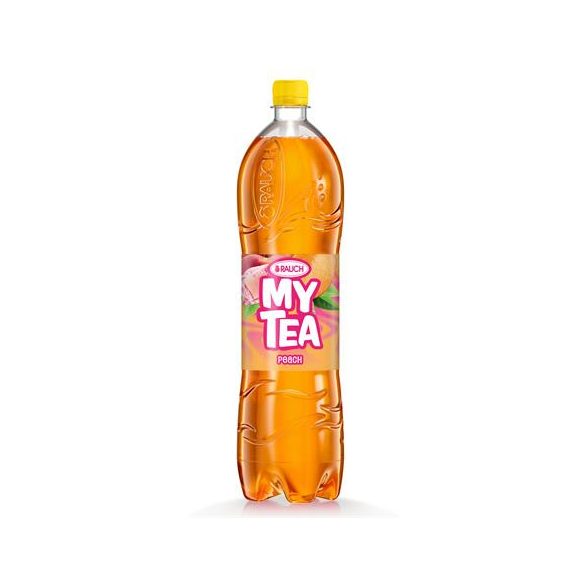 Üdítőital, szénsavmentes, 1,5 l, RAUCH "Ice tea", Mytea őszibarack +DRS