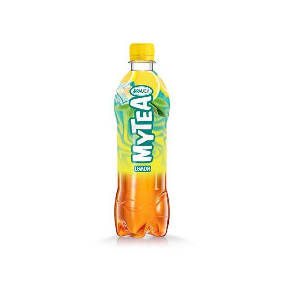 Üdítőital, szénsavmentes, 0,5 l, RAUCH "Ice tea", Mytea citrom + DRS