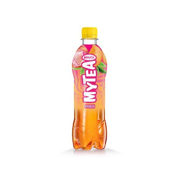 Üdítőital, szénsavmentes, 0,5 l, RAUCH "Ice tea", Mytea őszibarack +DRS