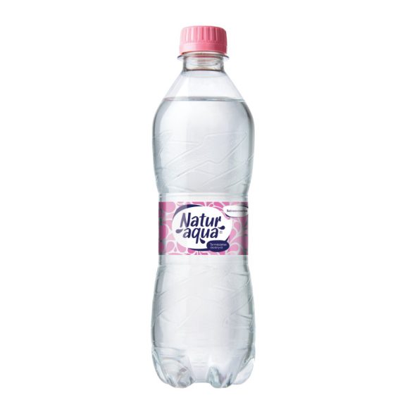 Ásványvíz, szénsavmentes, 0,5 l, NATUR AQUA (24 db/gyűjtő) +DRS