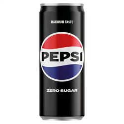 Pepsi Max Zero 0,33l CAN /24 db/gyűjtő /+ DRS