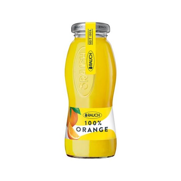 Üdítőital, szénsavmentes, 0,2 l, RAUCH " Prémium", narancs +DRS