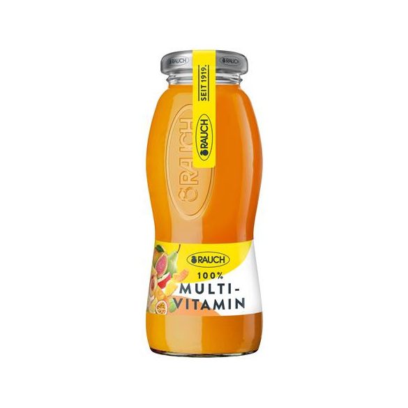 Üdítőital, szénsavmentes, 0,2 l, RAUCH " Prémium", multivitamin +DRS