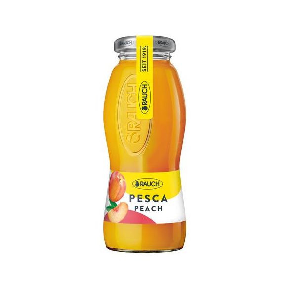 Üdítőital, szénsavmentes, 0,2 l, RAUCH " Prémium", őszibarack +DRS