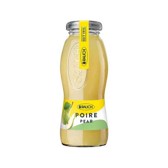 Üdítőital, szénsavmentes, 0,2 l, RAUCH " Prémium", körte +DRS