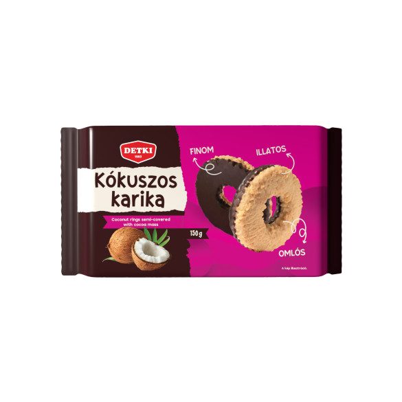 Detki kókuszos karika ét 150g
