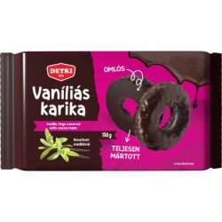 Detki Vaniliás karika teljesen mártott 150g