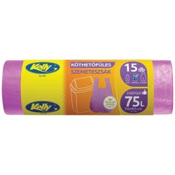 Kelly Köthető füles szemetes 75 liter 15 db/tekercs