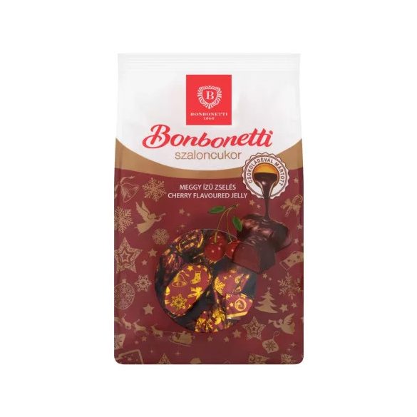 Bonbonetti Meggy ízű zselés szaloncukor 280g