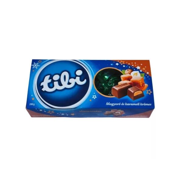 Tibi Mogyoró-karamellkrémes szaloncukor 280g
