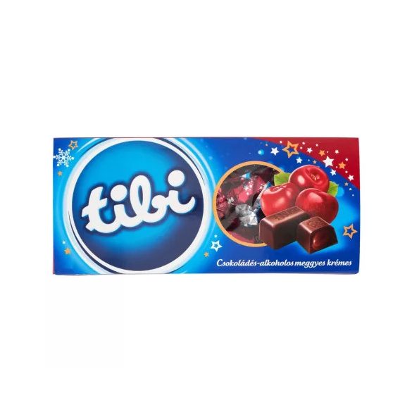 Tibi Csokoládés-alkoholos-meggyes krémes szaloncukor 280g