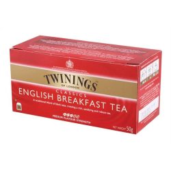 Fekete tea, 25x2 g, TWININGS "English Breakfast"