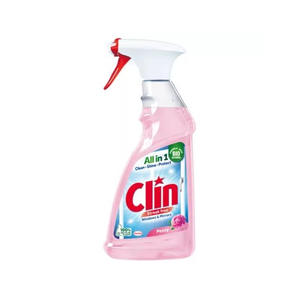 Clin szórófejes ablaktisztító Babarózsa 500ml