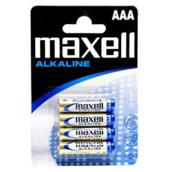 Maxell alkáli mikro AAA elem LR03 4 db/csomag
