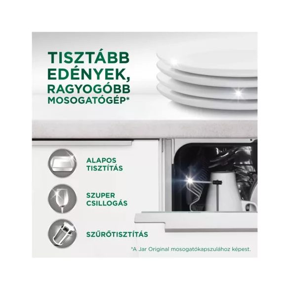 Jar mosogatógép tabletta Platinum lemon 73 db/csom