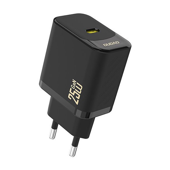 Dudao A27 25W GaN USB-C fali töltő - fekete