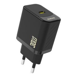 Dudao A27P 30W PD GaN USB-C fali töltő - fekete