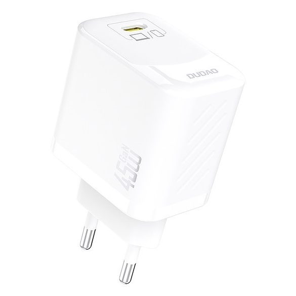 Dudao A28 45W GaN USB-C fali töltő - fehér