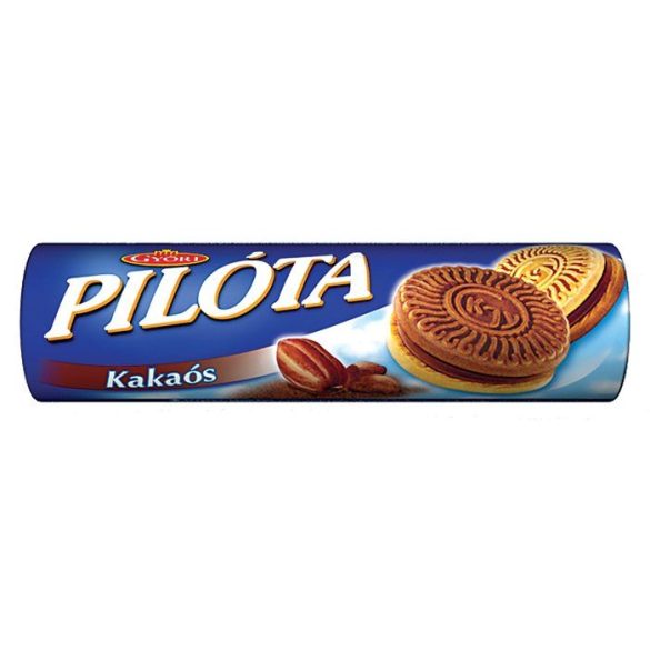 Keksz, 180 g, GYŐRI "Pilóta", kakaós