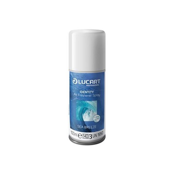 Illatosító spray utántöltő, LUCART "Identity Air Freshener", Sea Breeze