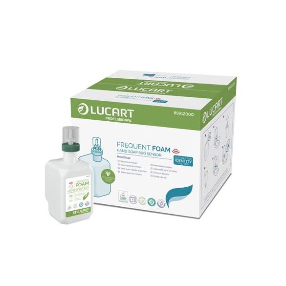 Habszappan, 0,9 l, LUCART "IDENTITY Frequent", aloe verával