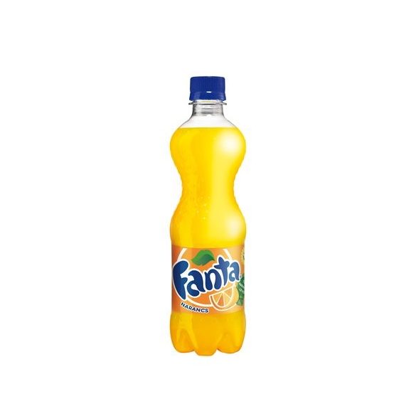 Üdítőital, szénsavas, 0,5 l, FANTA, narancs