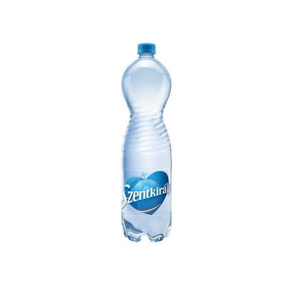 Ásványvíz, szénsavas, 1,5 l, SZENTKIRÁLYI (6 db/gyűjtő) +DRS