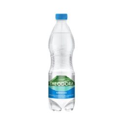   Ásványvíz, szénsavas, 0,5 l, THEODORA (12 db/gyűjtő) +DRS