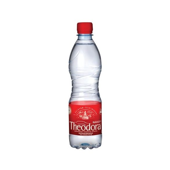 Ásványvíz, szénsavmentes, 0,5 l, THEODORA (12 db/gyűjtő)