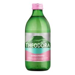   Ásványvíz, szénsavmentes, 0,33 l, üveges, THEODORA (24 db/gyűjtő) +DRS