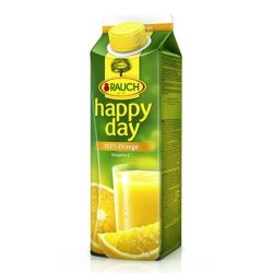   Gyümölcslé, 100%, 1 l, RAUCH "Happy day", narancs