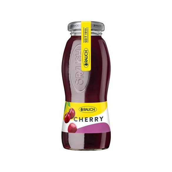 Üdítőital, szénsavmentes, 0,2 l, RAUCH " Prémium", meggy +DRS