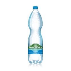   Ásványvíz, szénsavas, 1,5 l, THEODORA (6db/gyűjtő) +DRS
