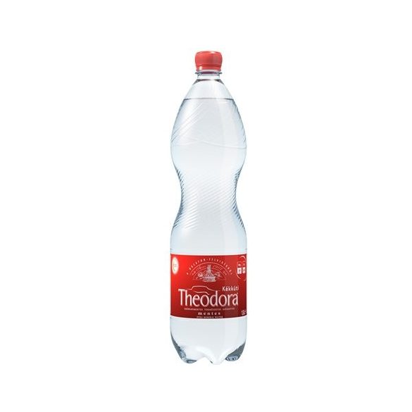 Ásványvíz, szénsavmentes, 1,5 l, THEODORA (6 db/gyűjtő)