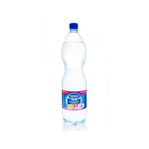 Ásványvíz, szénsavas, 1,5 l, NESTLÉ AQUAREL (6db/gyűjtő) +DRS