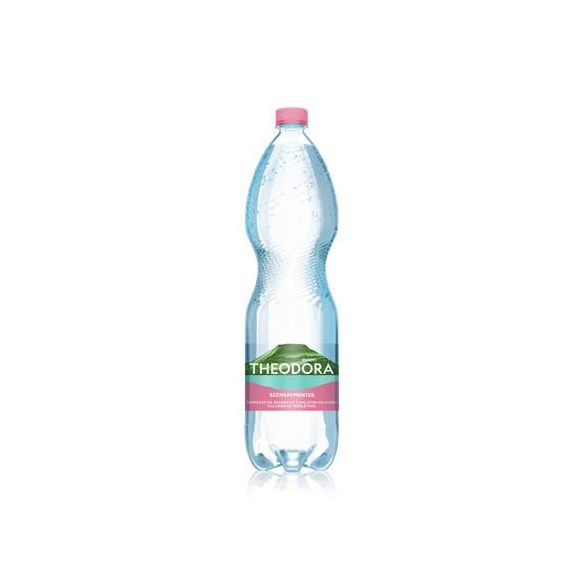 Ásványvíz, szénsavmentes, 1,5 l, THEODORA (6 db/gyűjtő) +DRS