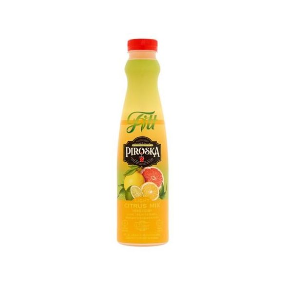 Szörp, light, 0,7 l, PIROSKA "Fitt", citrus +DRS